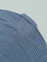 Men's Blue Cotton Check Shirt - Image 4