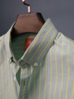 Vertical Stripe Slim Fit Shirt - Image 4