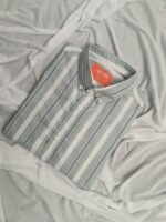 Slim Fit Vertical Stripe Shirt